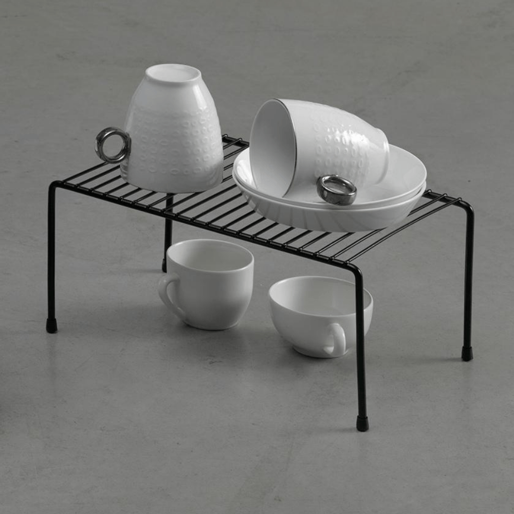 Organizador Para Armário Médio Elegance Preto - 32 cm